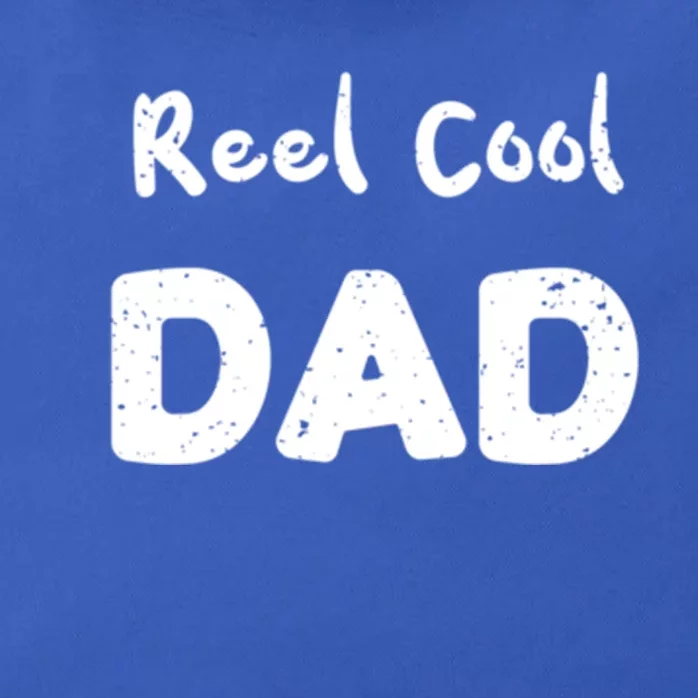 Fathers Day: Reel Cool Dad Fishing Dad Sayings Cute Gift Zip Tote Bag