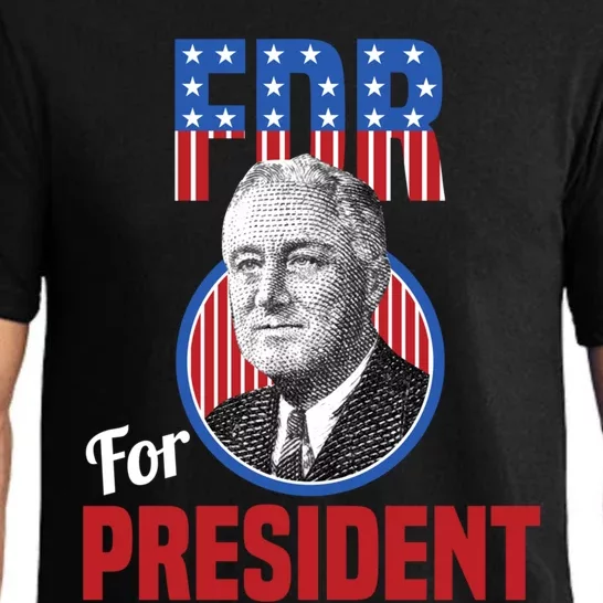 Franklin Delano Roosevelt Fdr For President Campaign Gift Pajama Set