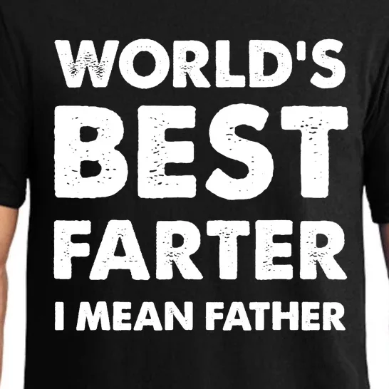 Father's Day Retro Dad World's Best Farter I Mean Father Pajama Set