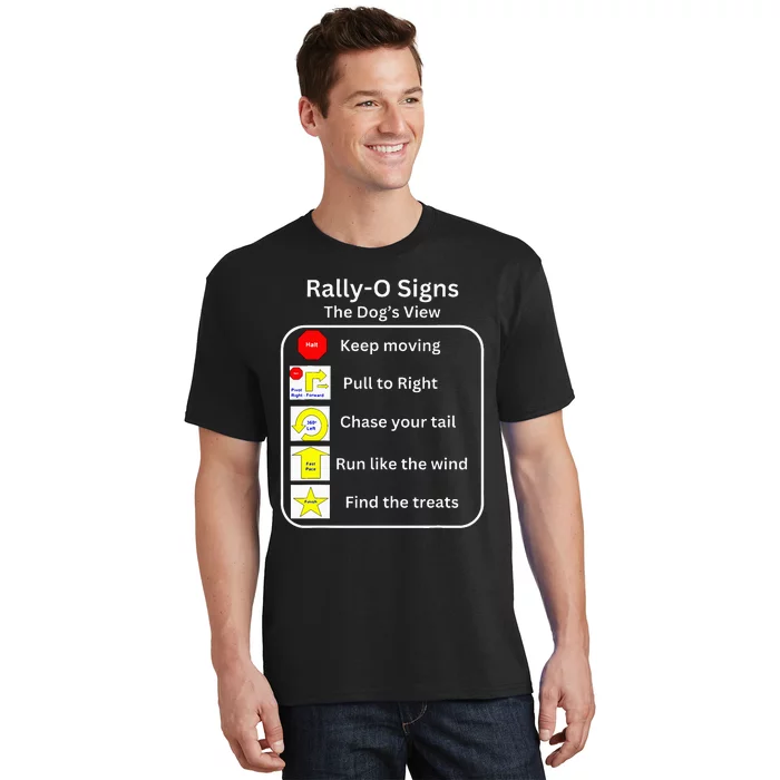 Funny Dog Rally Obedience T-Shirt