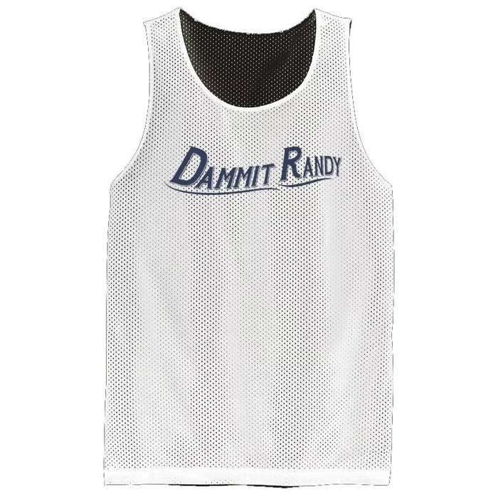 Funny Dammit Randy Mesh Reversible Basketball Jersey Tank