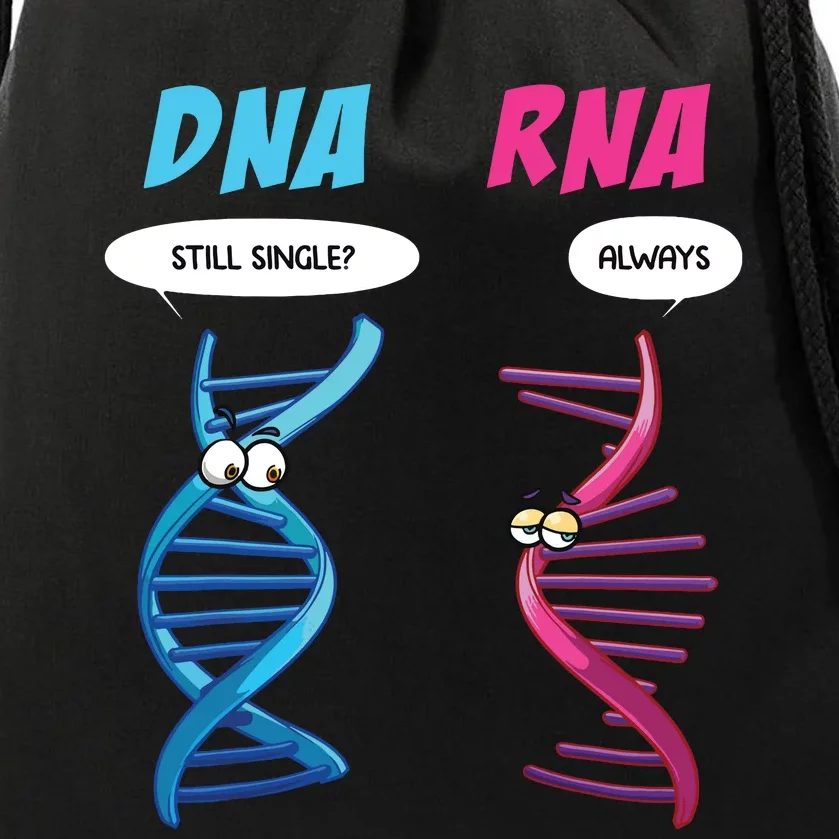 Funny Dna Rna Design Women Biology Genetics Biologist Drawstring Bag