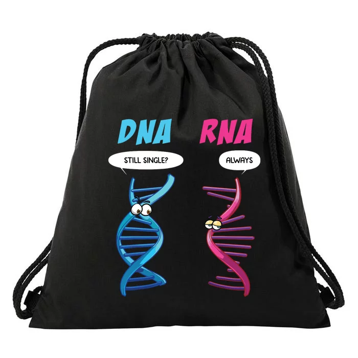 Funny Dna Rna Design Women Biology Genetics Biologist Drawstring Bag