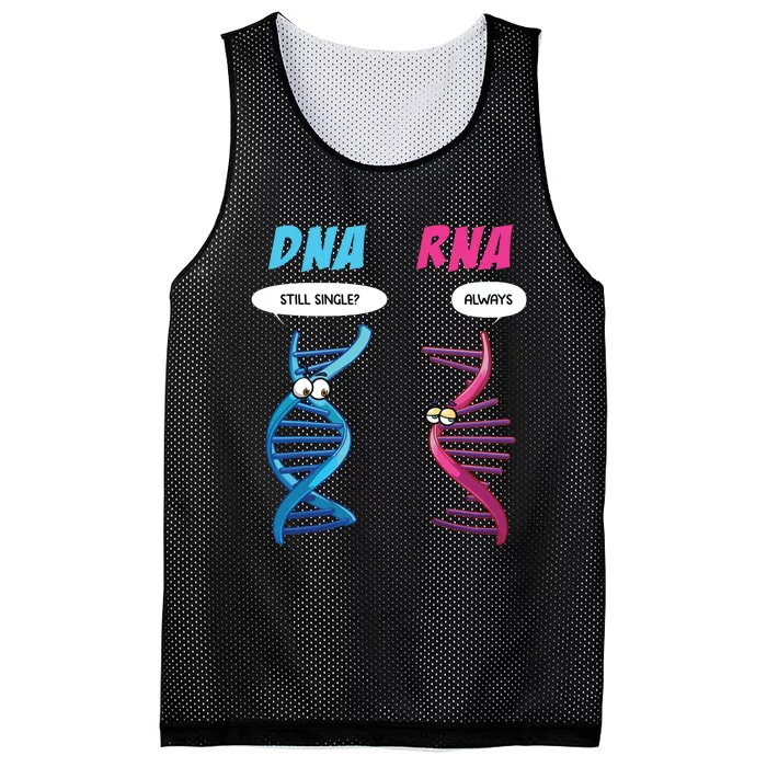 Funny Dna Rna Design Women Biology Genetics Biologist Mesh Reversible Basketball Jersey Tank