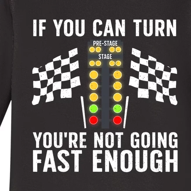 Funny Drag Racing For Men Women Kids Drag Race Lover Baby Long Sleeve Bodysuit