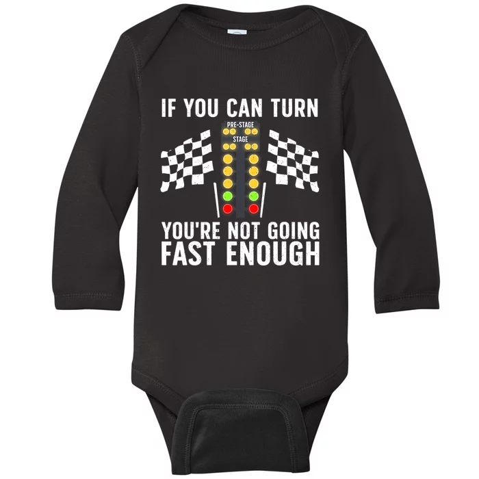 Funny Drag Racing For Men Women Kids Drag Race Lover Baby Long Sleeve Bodysuit