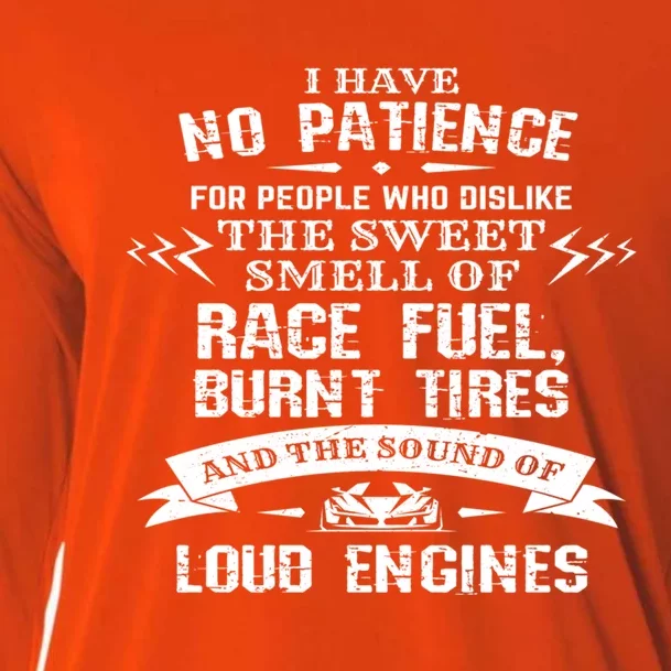 Funny Drag Racing Gift For Mechanics And Car Enthusiasts Cooling Performance Long Sleeve Crew