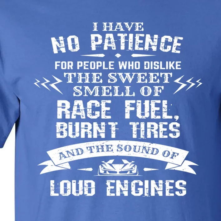 Funny Drag Racing Gift For Mechanics And Car Enthusiasts Tall T-Shirt