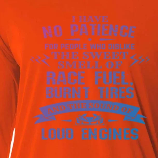 Funny Drag Racing Gift For Mechanics And Car Enthusiasts Cooling Performance Long Sleeve Crew