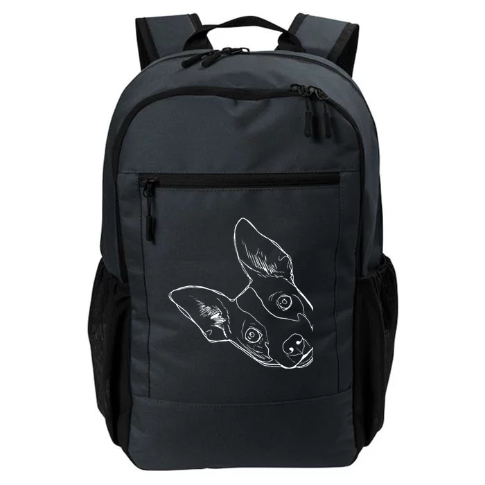 Funny Dog Rat Terrier Daily Commute Backpack