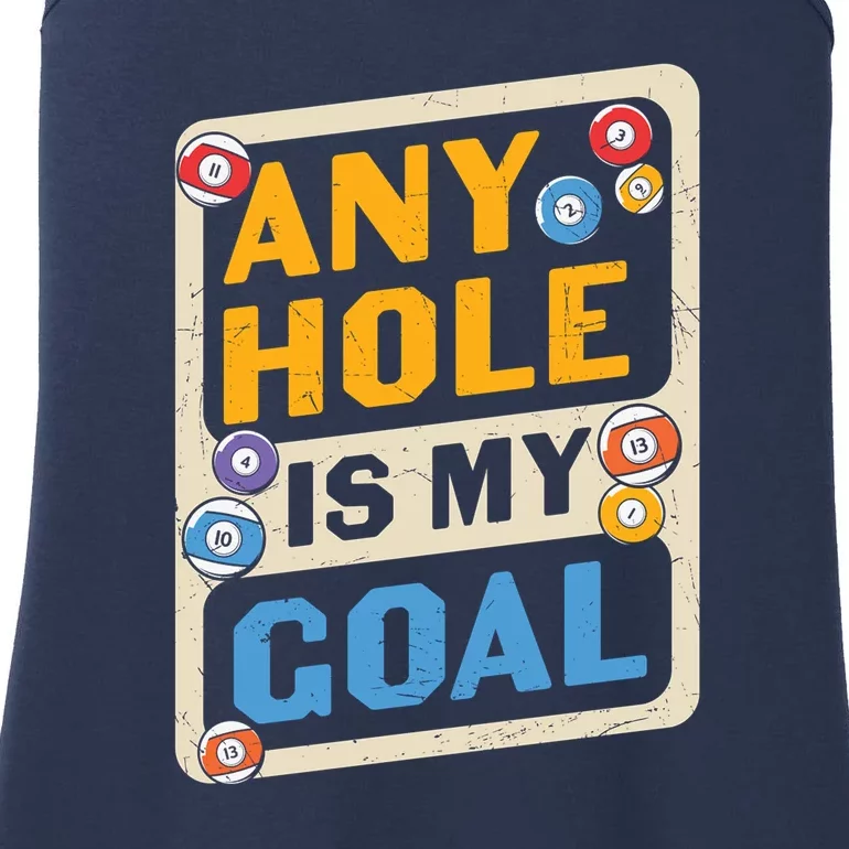 Father's Day Rany Hole Is My Goal Gift For Dad Ladies Essential Tank