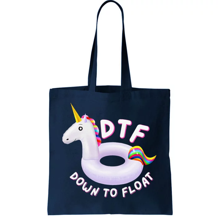 Funny Dtf River Tubing Down To Float Summer Float Trip Tote Bag