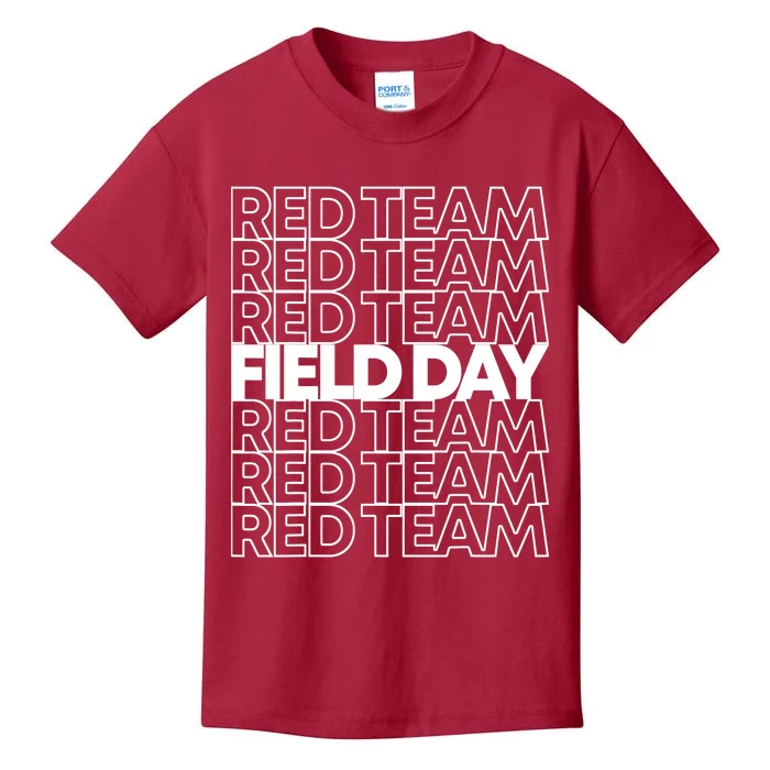 Field Day Red Team Kids T-Shirt