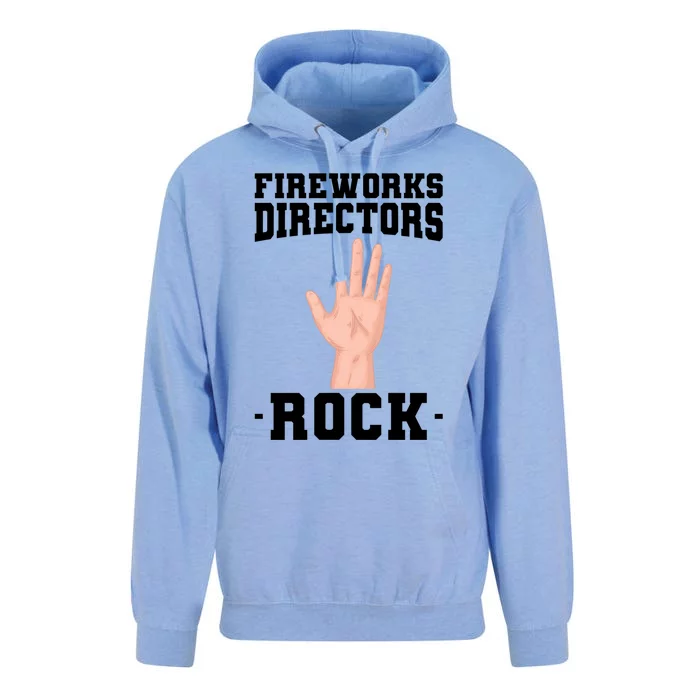 Fireworks Directors Rock Fireworks Director Gift Unisex Surf Hoodie