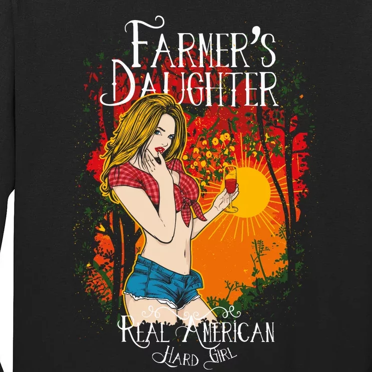 Farmer's Daughter Real American Tall Long Sleeve T-Shirt