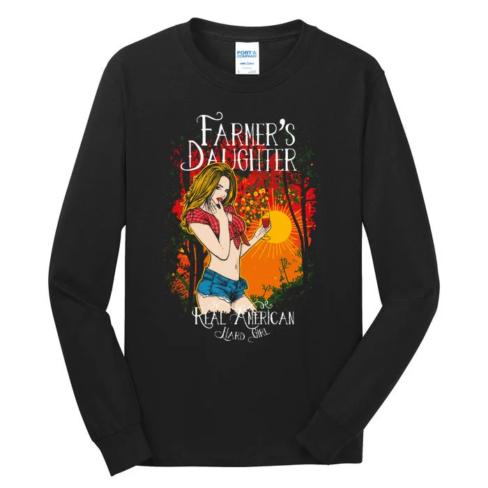 Farmer's Daughter Real American Tall Long Sleeve T-Shirt