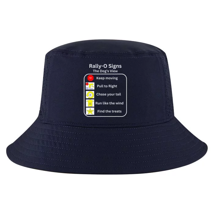 Funny Dog Rally Obedience Cool Comfort Performance Bucket Hat