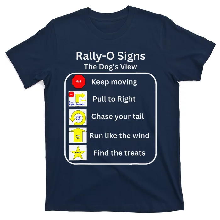 Funny Dog Rally Obedience T-Shirt