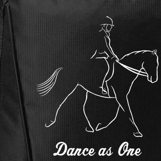 Funny Dressage Riding Horse Show Horseback Equestrian Funny Gift City Backpack