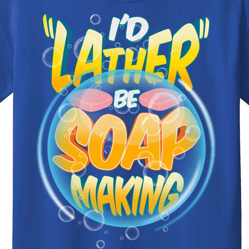 Funny Diy Soap Making Homemade Soap Maker Pun Great Gift Kids T-Shirt