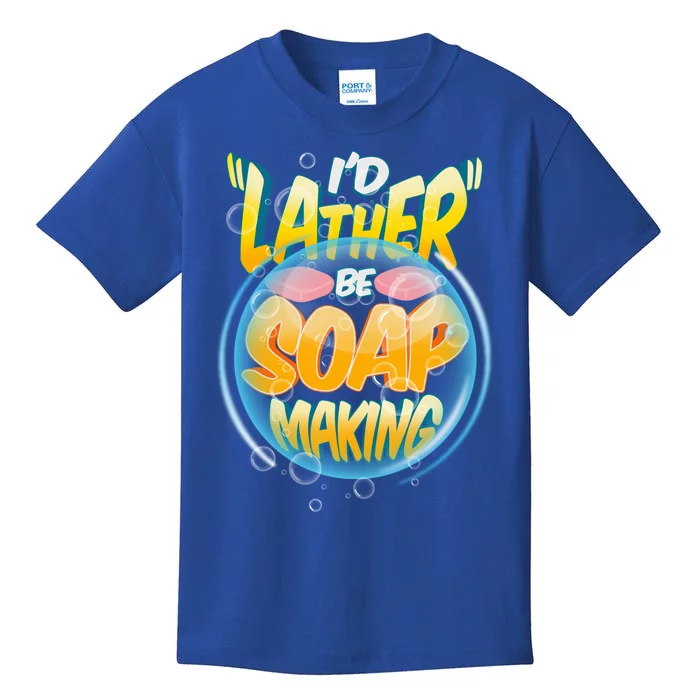 Funny Diy Soap Making Homemade Soap Maker Pun Great Gift Kids T-Shirt