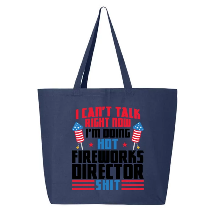 Fireworks Director Shit Firework Director Gift 25L Jumbo Tote