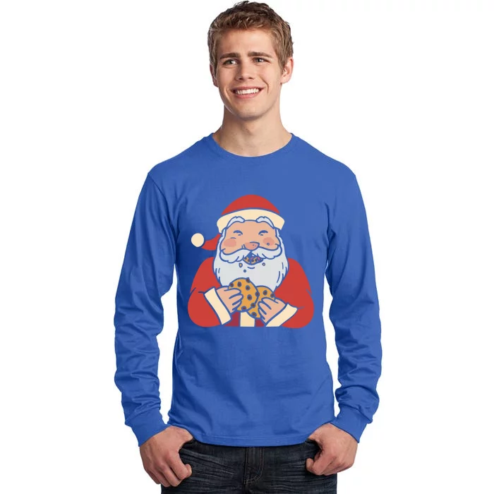 Funny Dubbing Santa Cookie Baker Cookie Lover Great Gift Tall Long Sleeve T-Shirt