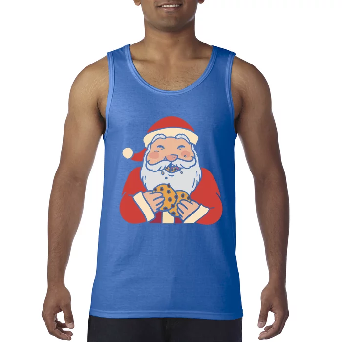 Funny Dubbing Santa Cookie Baker Cookie Lover Great Gift Tank Top