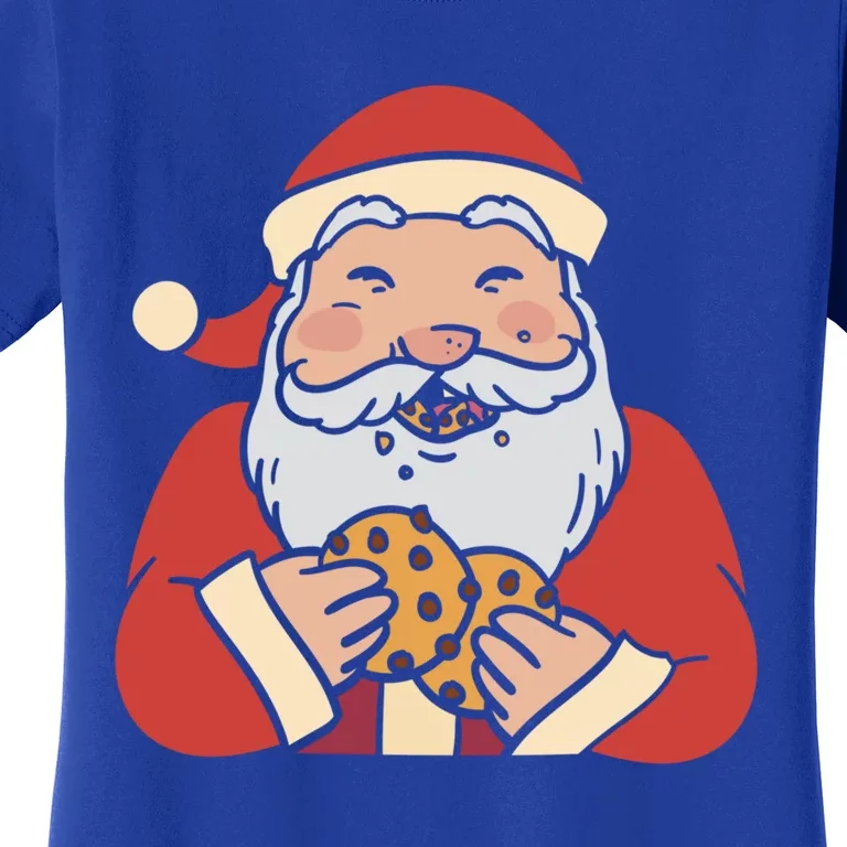 Funny Dubbing Santa Cookie Baker Cookie Lover Great Gift Women's T-Shirt