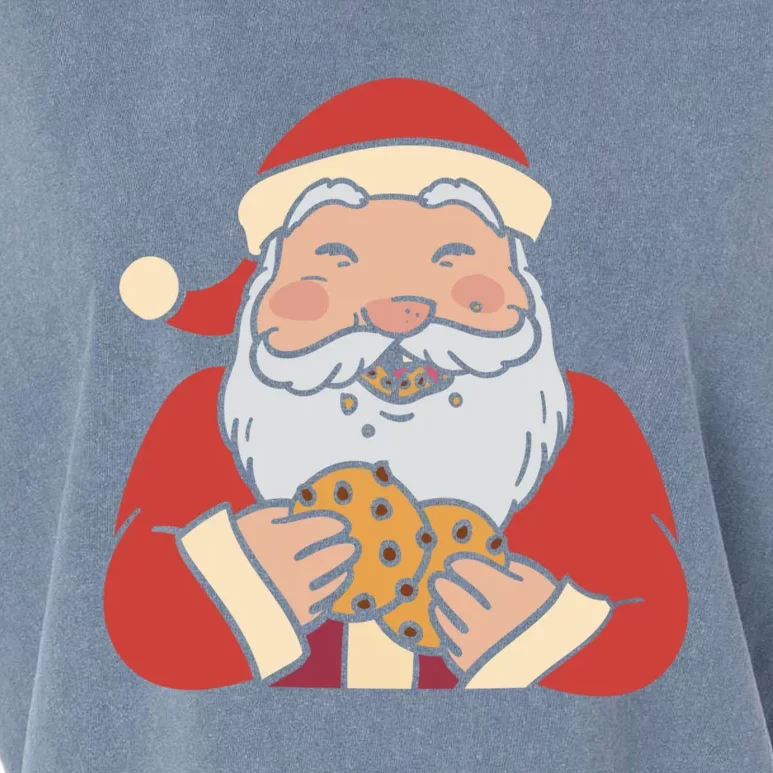 Funny Dubbing Santa Cookie Baker Cookie Lover Great Gift Garment-Dyed Women's Muscle Tee