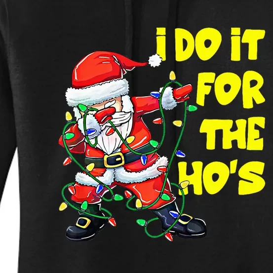 Funny Dabbing Santa Christmas Xmas Dab Women's Pullover Hoodie