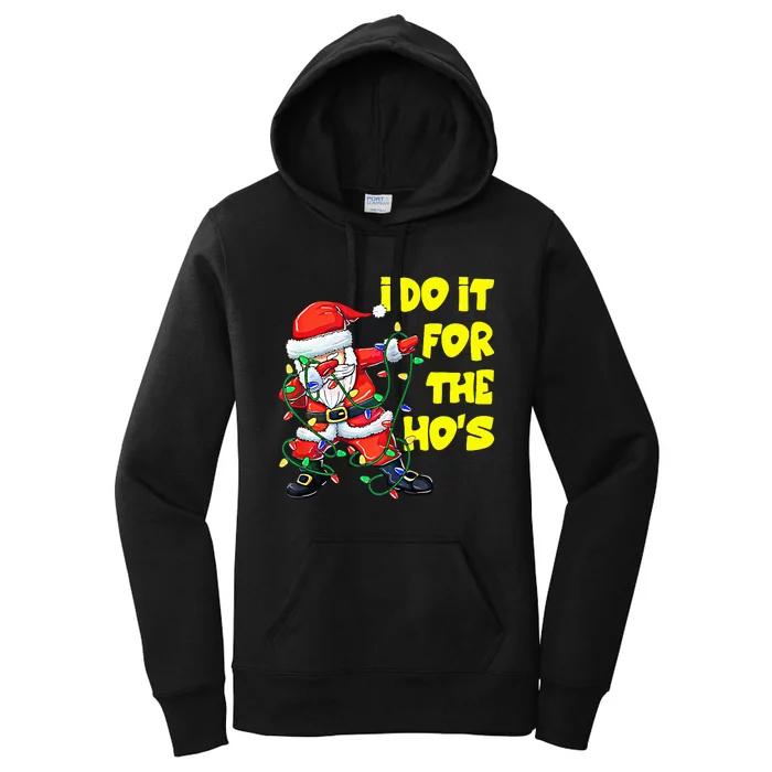 Funny Dabbing Santa Christmas Xmas Dab Women's Pullover Hoodie