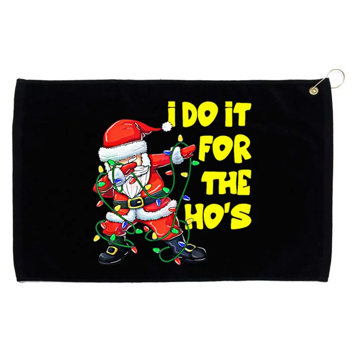 Funny Dabbing Santa Christmas Xmas Dab Grommeted Golf Towel