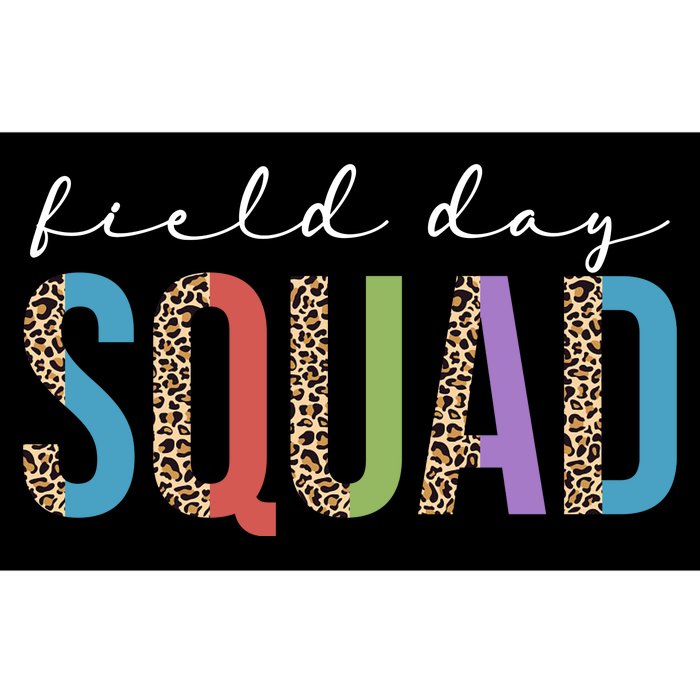 Field Day Squad Cheetah Print Bumper Sticker