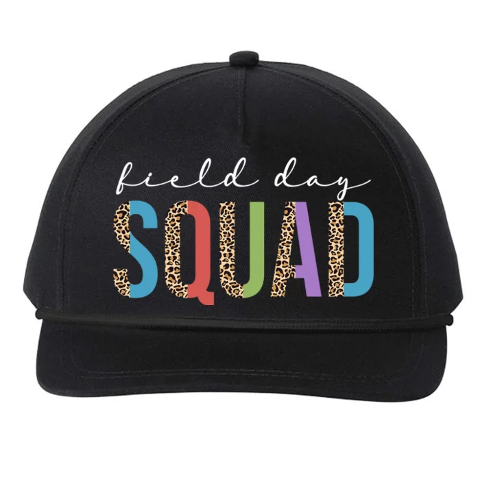 Field Day Squad Cheetah Print Snapback Five-Panel Rope Hat