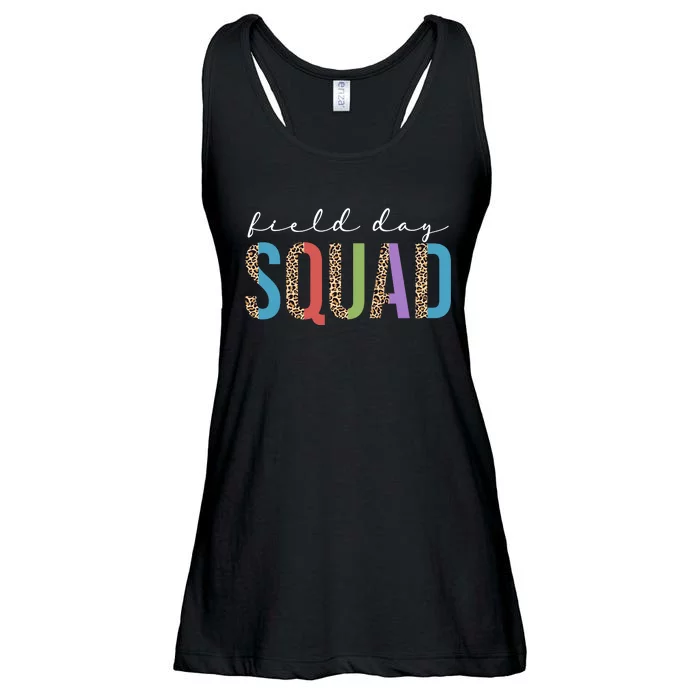 Field Day Squad Cheetah Print Ladies Essential Flowy Tank