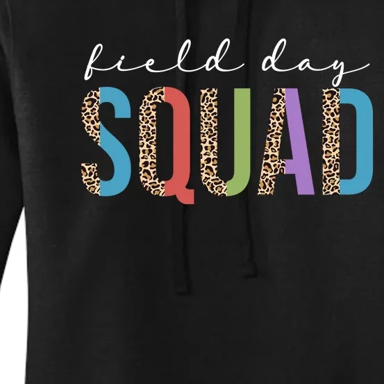 Field Day Squad Cheetah Print Women's Pullover Hoodie