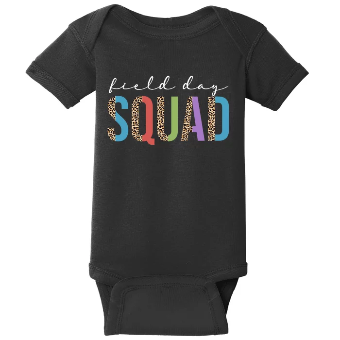 Field Day Squad Cheetah Print Baby Bodysuit