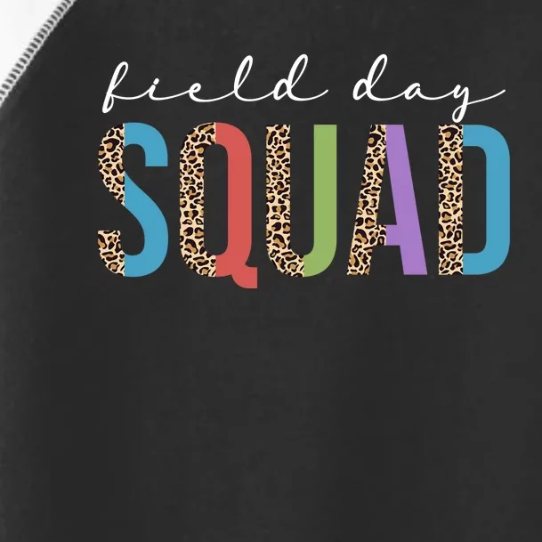 Field Day Squad Cheetah Print Toddler Fine Jersey T-Shirt