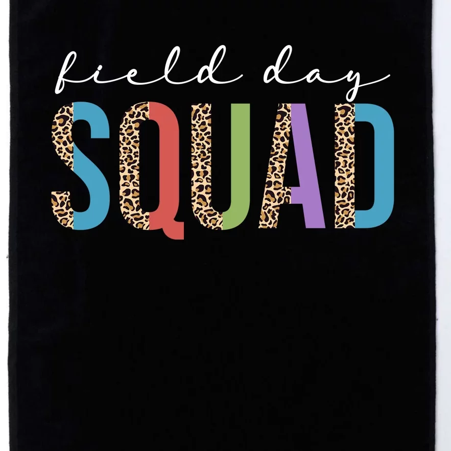 Field Day Squad Cheetah Print Platinum Collection Golf Towel