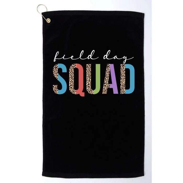 Field Day Squad Cheetah Print Platinum Collection Golf Towel