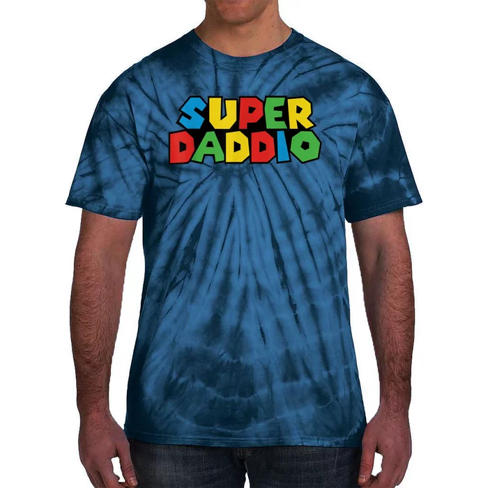 Fathers Day Super Daddio Tie-Dye T-Shirt