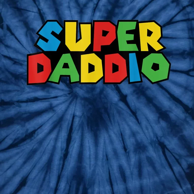 Fathers Day Super Daddio Tie-Dye T-Shirt