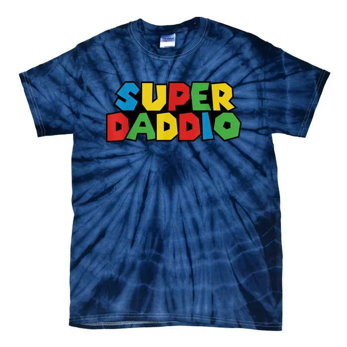 Fathers Day Super Daddio Tie-Dye T-Shirt