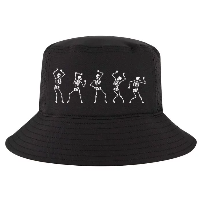 Fall Dancing Skeleton Halloween Costume Cool Comfort Performance Bucket Hat