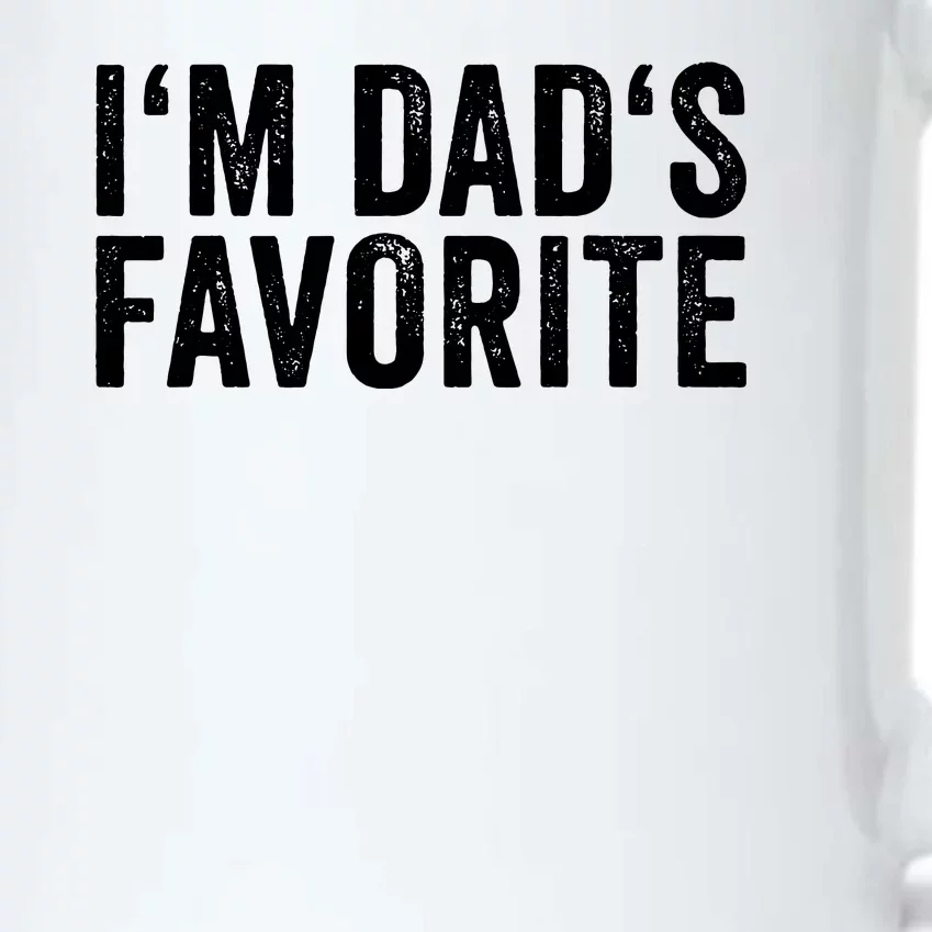 Favorite Daughter Son Child Boy Girl Im Dads Favorite Black Color Changing Mug