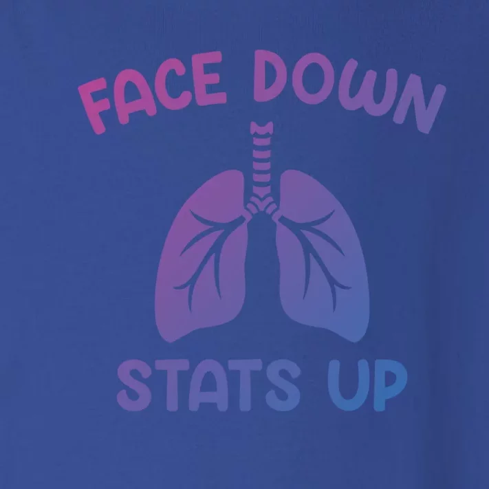 Face Down Sats Up Respiratory Therapist Cool Gift Toddler Long Sleeve Shirt