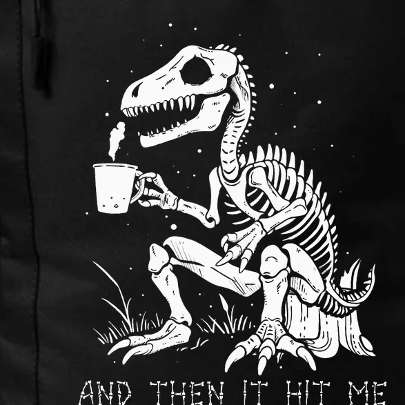 Funny Dinosaur Skeleton Costume Goth Daily Commute Backpack