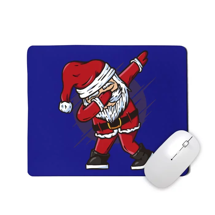 Funny Dabbing Santa Claus Dab Color Christmas Holiday Dance Cool Gift Mousepad