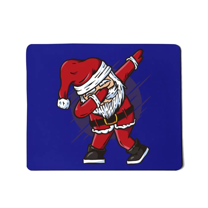 Funny Dabbing Santa Claus Dab Color Christmas Holiday Dance Cool Gift Mousepad